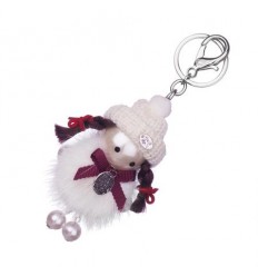 Ключодържател момиче с шапка