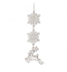 Коледна висулка елени със...