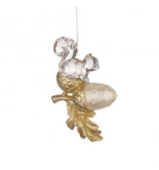 Коледна играчка катеричка с...