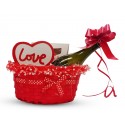 Подаръчна кошница Love Подаръчна кошница Love
