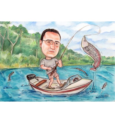 Пастелна карикатура 