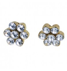 Обици “Flover“ - злато +...