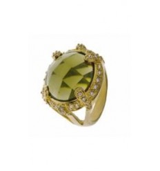 Пръстен “Glori“ - злато+бял...