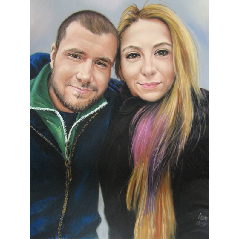 Портрет подарък за сватба