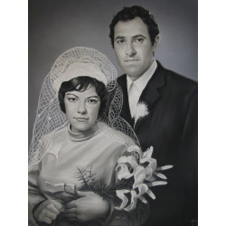 Портрет подарък за сватба