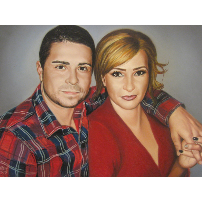 Портрет подарък за Коледа