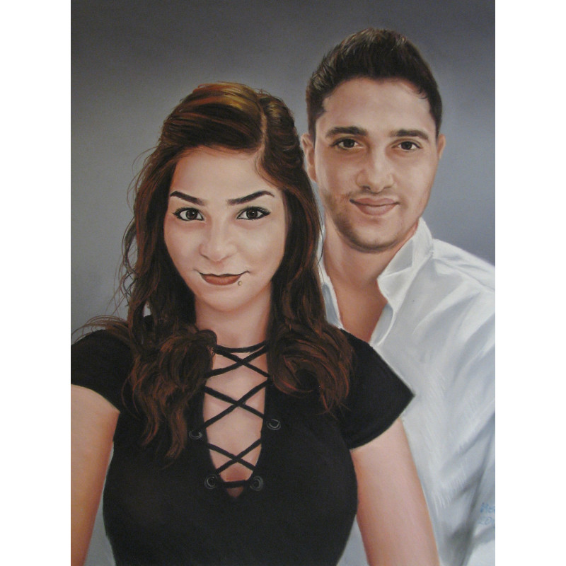 Портрет подарък за Коледа