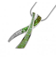 Колие “Setting“ - родий +...