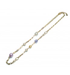 Колие “Sensation“ - злато +...