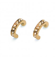 Обици “Infinity“ - злато +...