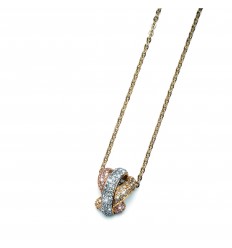 Колие “Trinity“ - злато +...