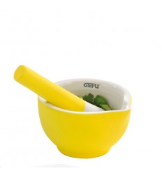 Порцеланов хаван (жълт)