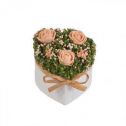 Аранжировка мини роза -...