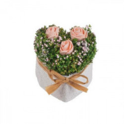 Аранжировка мини роза -...