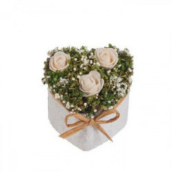 Аранжировка мини роза -...