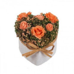 Аранжировка микс рози -...