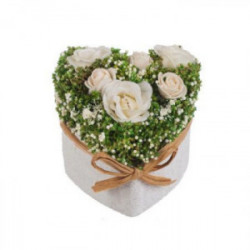 Аранжировка микс рози -...