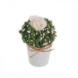 Аранжировка розa -  кремаво...