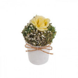 Аранжировка роза -  светло...