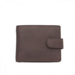 Мъжки тъмно кафяв портфейл...