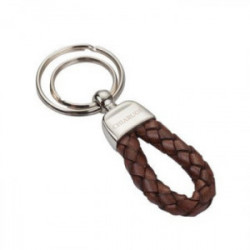 Тъмно кафяв ключодържател -...