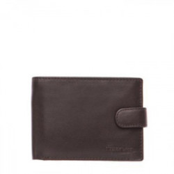 Мъжки тъмно кафяв портфейл...