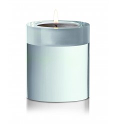 Кръгъл кристален свещник -...