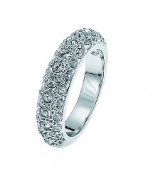 Пръстен “Classic“ - родий +...