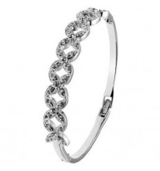 Гривна “Fleur“ - родий +...