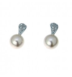 Обици “Pearl simple“ -...