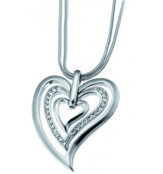 Колие “Loving“ - pодий+бял