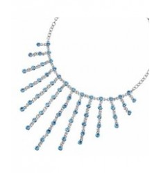 Колие “Beautiful“ - pодий+Aqua