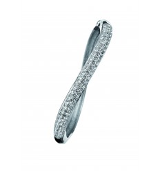 Гривна “Pure“ - родий+бял