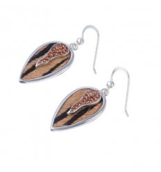 Обици “Zebra“ 925 AG -...