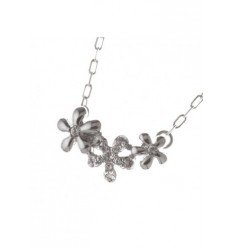 Колие “Margarita“ - родий+бял