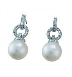 Обици “Prime Pearl“ - родий...