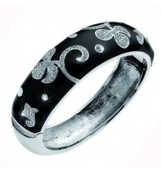 Гривна “Bangle Sogno“ - черна