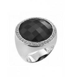 Пръстен “Chess“ - родий +...