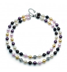 Колие “Luxory“ - родий +...