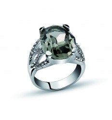 Пръстен  “World“ - родиий +...