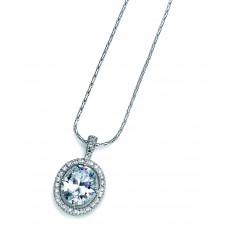 Колие “Privilege“ - родий +...