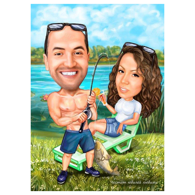 Карикатура за Никулден