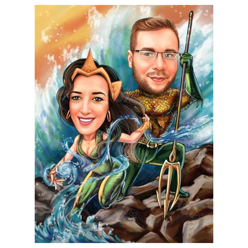 Карикатура за Никулден