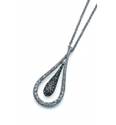 Колие  “Dangle“ - родий +...