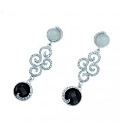 Обици “Princess“- родий +...