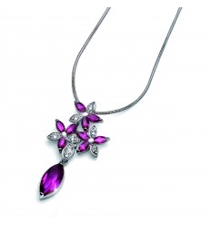 Колие “Theme“ - родий +...