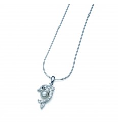 Колие “Flipper“ - родий +...