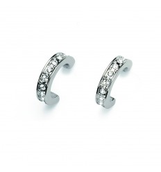 Обици “Infiniy“ - родий +...