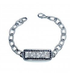 Гривна “Rim“ - родий +...