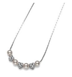 Колие “Trust“ - родий +...